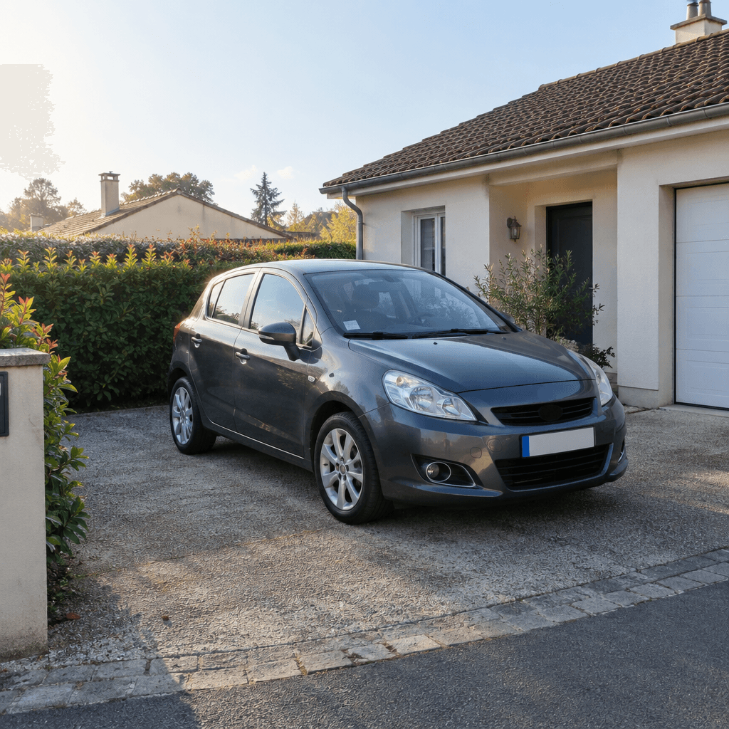 auto immobilisée dans un lotissement suite à la résiliation de l'assurance